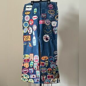 1960’s-1970’s Rare Vintage Patch Jeans